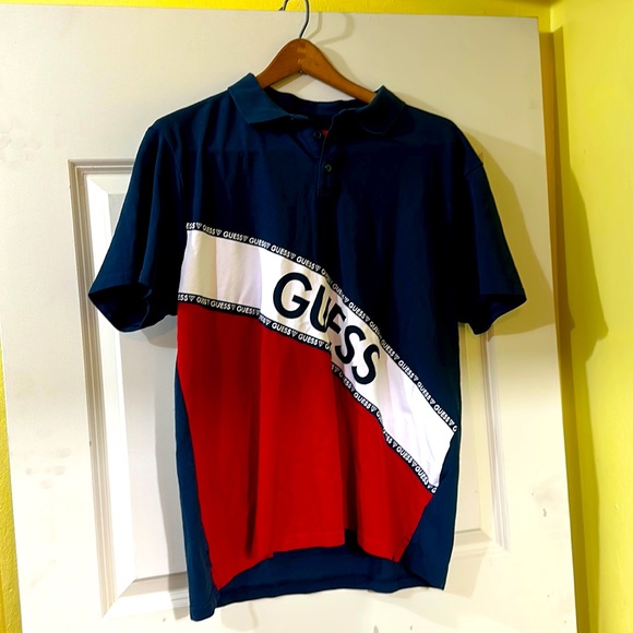 Guess Polo Shirt Size XL EUC - Picture 1 of 4